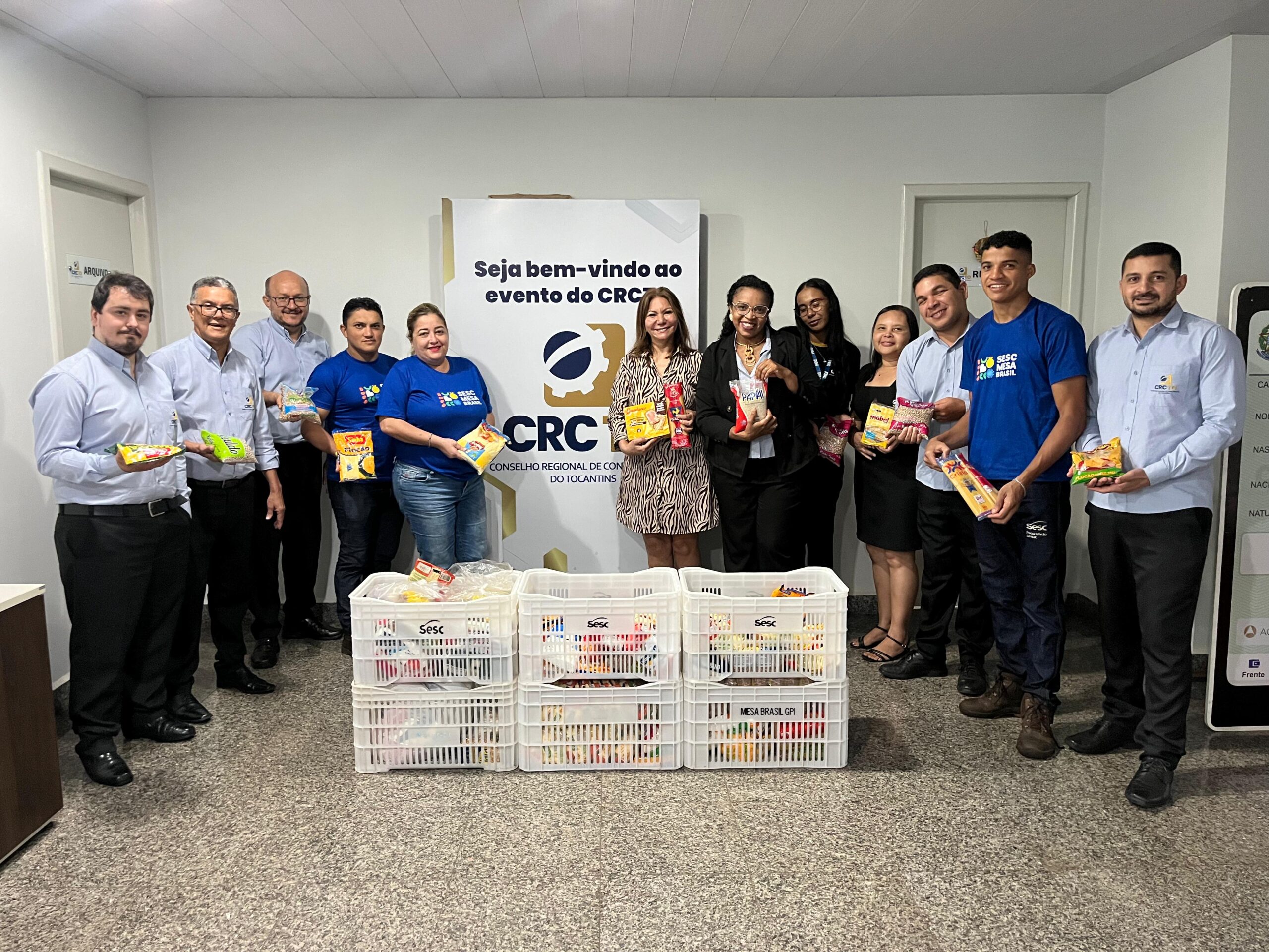 Campanha “Juntos Vamos Mais Longe” arrecada mais de 200 kg de alimentos